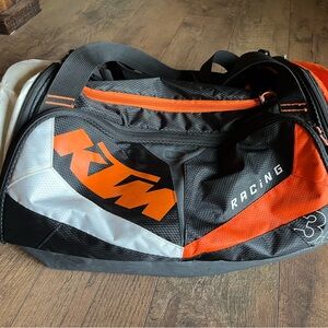 Racing Black and Orange Men's Bag